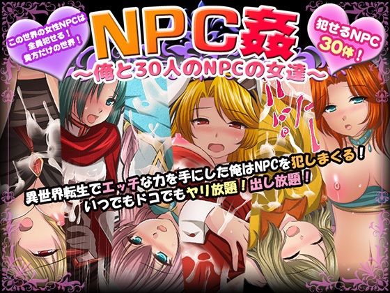 NPC姦〜俺と30人のNPCの女達〜