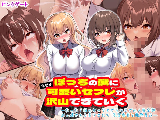 [同人]「ぼっちの僕になぜか可愛いセフレが沢山出来ていく〜たった1回のセックスでそれまでの人生全部ぶっ壊される美少女たち〜」(ピンクゲート（旧シコり亭快楽）)